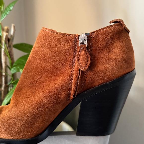 Rebecca Minkoff Suede Ankle Boots - Picture 3 of 10